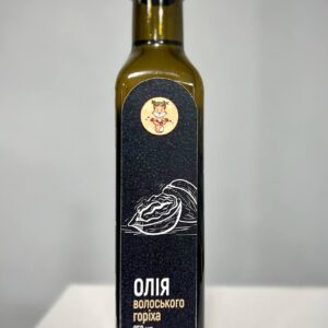 Сиродавлена олія волоського горіха холодного віджиму